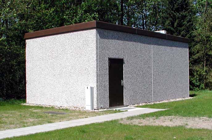 Gebäude für Telekommunikation